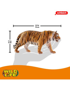 Figura de Tigre Schleich 12.95x12.95x6.1cm para Niños 3+ 2