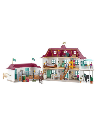 Juego de Caballos Schleich Casa de Campo 70 Piezas 5-12 Años