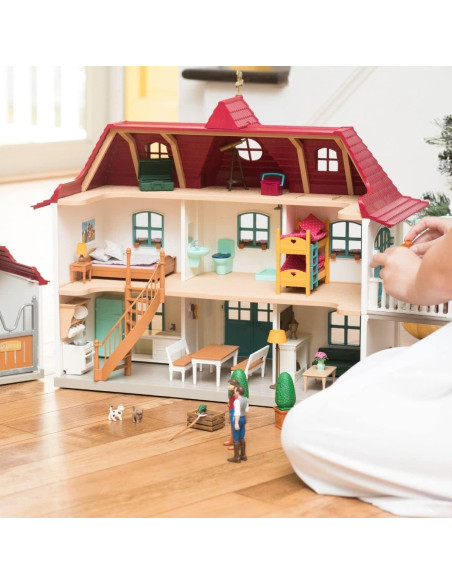 Juego de Caballos Schleich Casa de Campo 70 Piezas 5-12 Años