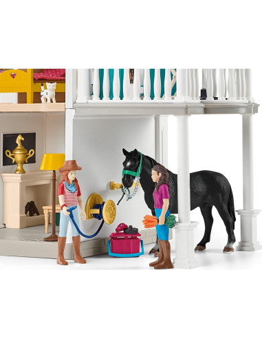 Juego de Caballos Schleich Casa de Campo 70 Piezas 5-12 Años