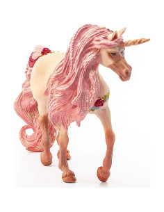 Figura Yegua Unicornio Decorada Schleich bayala 15x8x18cm 2