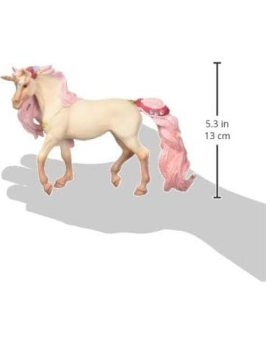 Figura Yegua Unicornio Decorada Schleich bayala 15x8x18cm