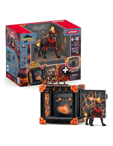 Juguete de Acción Schleich Hiena de Lava BatallaCueva 0.87kg
