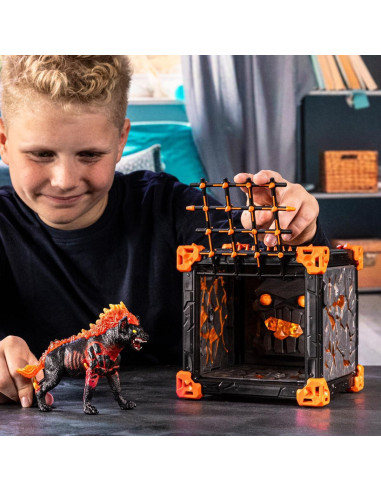 Juguete de Acción Schleich Hiena de Lava BatallaCueva 0.87kg