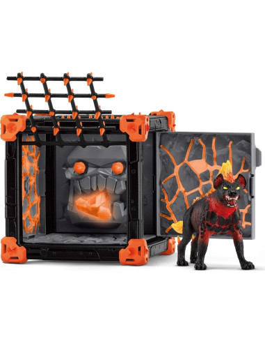 Juguete de Acción Schleich Hiena de Lava BatallaCueva 0.87kg