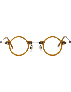 Gafas de Sol Vintage Zeelool ZJGX308401 Marrón con Lente Azul 2