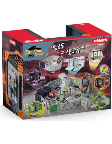 Juguete de Acción Schleich Hiena de Lava BatallaCueva 0.87kg