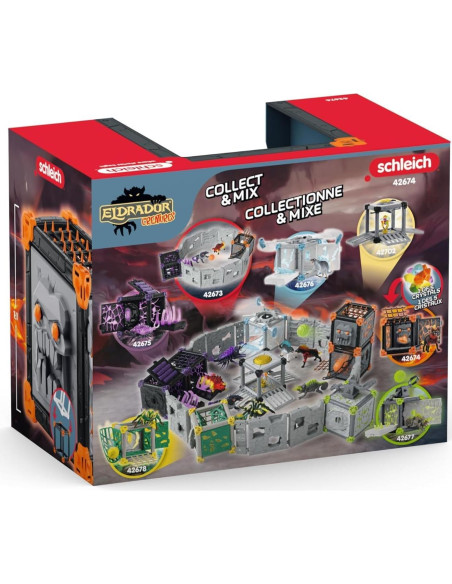 Juguete de Acción Schleich Hiena de Lava BatallaCueva 0.87kg