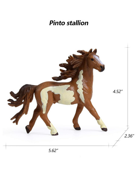 Figuras de Caballo UANDME 8PCS Juguetes para Niños