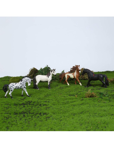 Figuras de Caballo UANDME 8PCS Juguetes para Niños