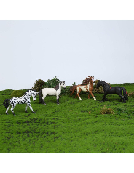 Figuras de Caballo UANDME 8PCS Juguetes para Niños