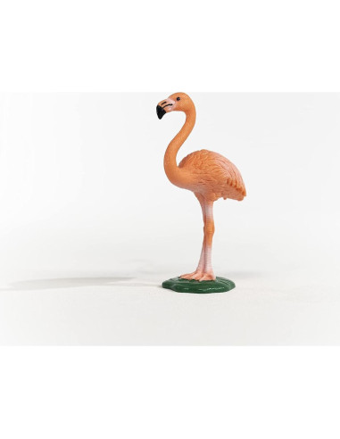 Figura de Flamenco Rosa Schleich 5x5x8.9cm para Niños 3+