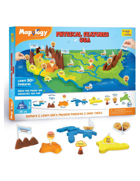 Rompecabezas 3D Imagimake EE. UU. para Niños 8+