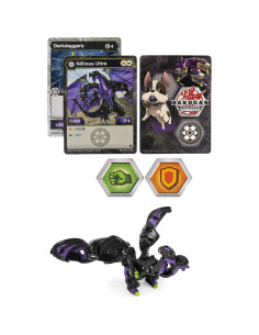Bakugan Ultra Spin Master Nillious 7.62 cm con cartas 2