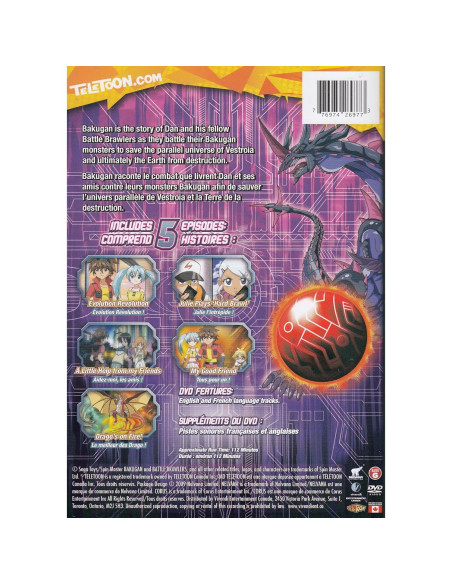 Bakugan Battle Brawlers Vol. 4 - DVD 112 min G