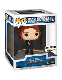 Funko Pop! Deluxe Marvel Viuda Negra 11,43 cm - Avengers Assemble 2