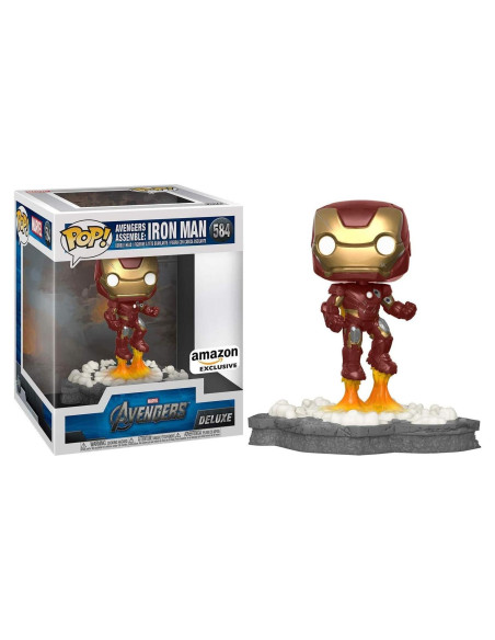 Funko Pop! Deluxe Marvel Vengadores Iron Man 13.97 cm Funko Pop! Deluxe Marvel Vengadores Iron Man 13.97 cm