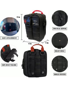 Kit de Supervivencia y Primeros Auxilios BAEWOLF 177 Piezas 2