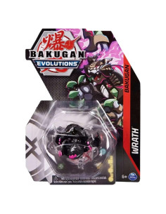 Figura Bakugan Wrath Spin Master 7 cm con BakuCores