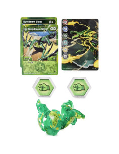 Bakugan Ultra Spin Master Serpillious 7,62 cm con cartas 2