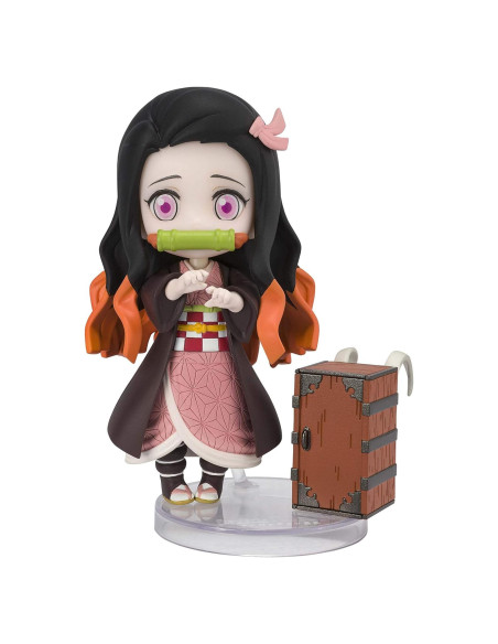 Figura de acción Kamado Nezuko Figuarts mini Bandai 10 cm
