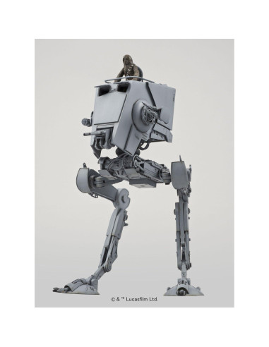 Bandai AT-ST 1/48 Star Wars Modelo a Escala Detallado