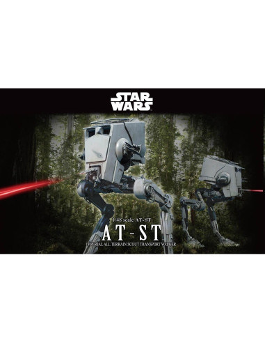 Bandai AT-ST 1/48 Star Wars Modelo a Escala Detallado