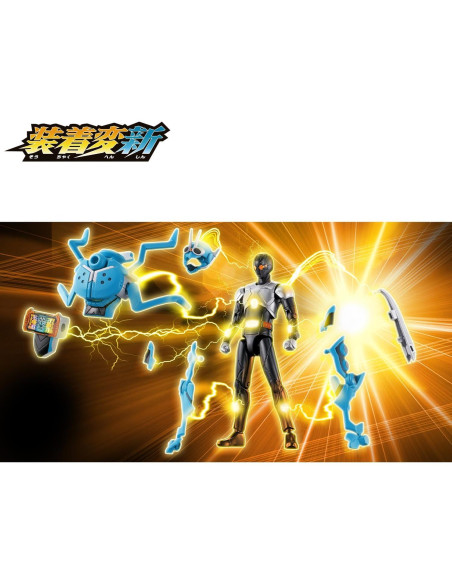 Figura Kamen Rider Gotchard Bandai Souchaku Henshin 3 Modos