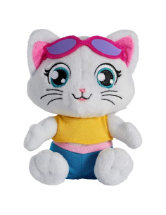 Peluche Milady 44 Gatos Bandai 12.7 cm Suave y Abrazable