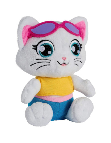 Peluche Milady 44 Gatos Bandai 12.7 cm Suave y Abrazable