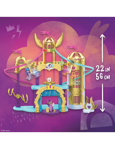 Castillo de Carreras Real My Little Pony con Tirolesas 56 cm
