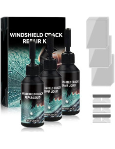 Kit de Reparación de Grietas en Parabrisas Genérico 2025 - 1 Juego 2