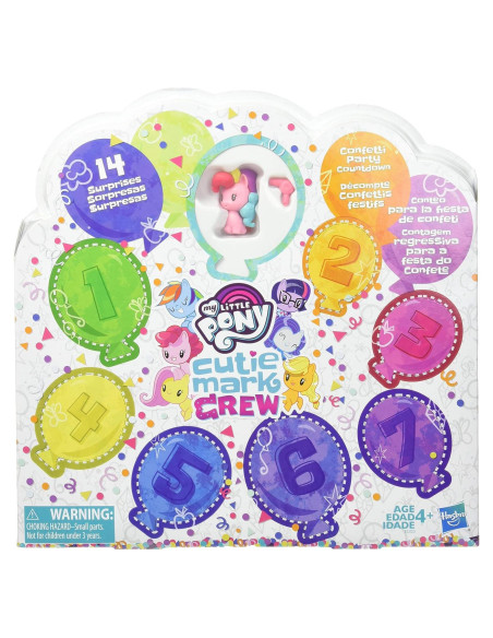Mi Pequeño Pony Juguete Cutie Paquete de 8 Figuras con Sorpresas