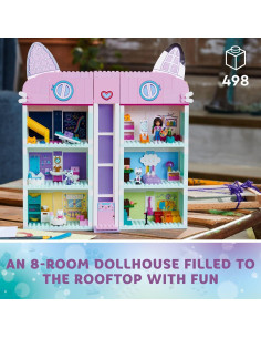 LEGO Casa de Muñecas Gabby 10788 8 Habitaciones Juguete 2