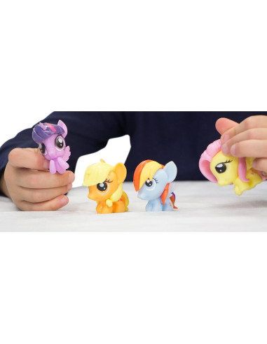 Fash'Ems My Little Pony Paquete de 4 Juguetes Coleccionables