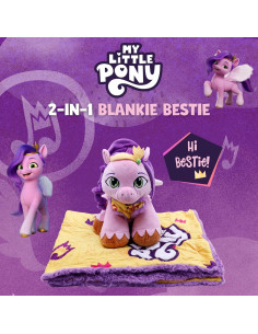 Mi Pequeño Pony Pipp Manta 2-en-1 Peluche Suave 2