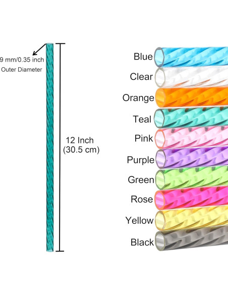 Sorbetes Reutilizables Dakoufish 30.48 cm para Taza Stanley - 10 Colores