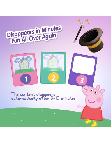 Alfombra de Dibujo de Agua LUPPA 100x100cm Peppa Pig