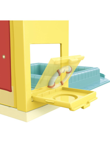Juego de Piscina Peppa Pig con Figura y Accesorios