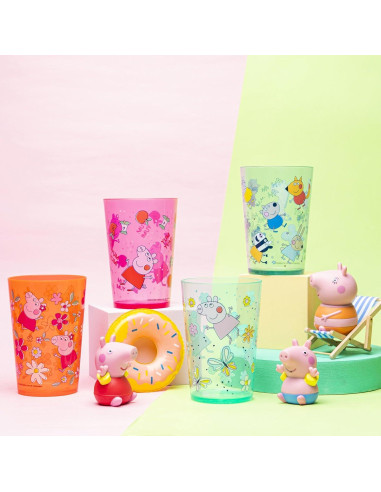 Conjunto de 4 Vasos Apilables Peppa Pig - Zak Designs