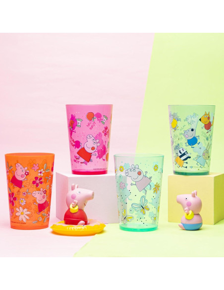 Conjunto de 4 Vasos Apilables Peppa Pig - Zak Designs