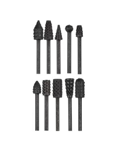 Set de 10 Bits de Carving Uayeatye para Carpintería 3mm