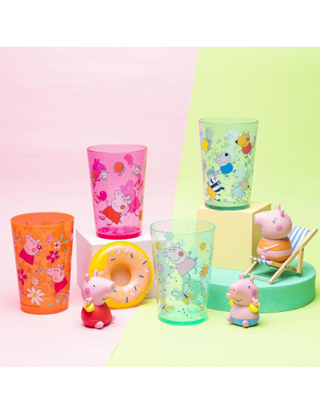 Conjunto de 4 Vasos Apilables Peppa Pig - Zak Designs
