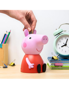 Caja de Ahorros Peppa Pig 16 cm con Sonidos Interactivos 2