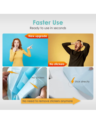 Cubiertas de Asiento de Inodoro Desechables TRIPTIPS 60 Unidades XL