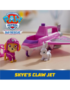 Figura de acción Skye Paw Patrol con avión y garra 5 cm 2