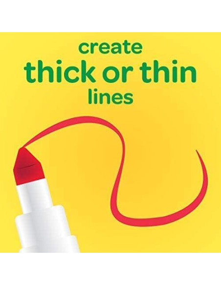 Marcadores Crayola Super Tips 100ct Lavables Multicolor Marcadores Crayola Super Tips 100ct Lavables Multicolor