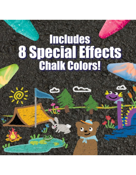 Tiza Lavable Crayola Ultimate 64 Piezas Multicolor