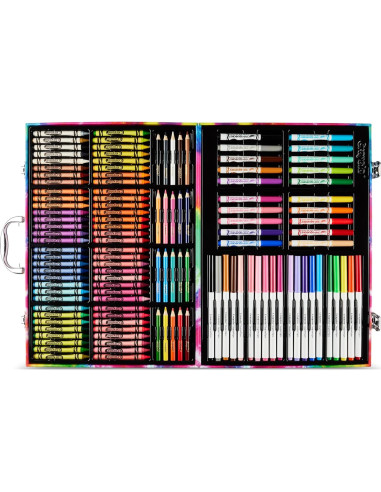 Conjunto de Arte Crayola Inspiration 140 Piezas - Tie-Dye