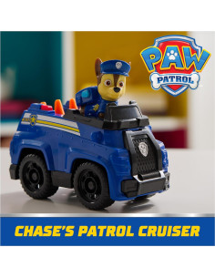 Coche de Juguete PAW Patrol Chase con Figura Coleccionable 2